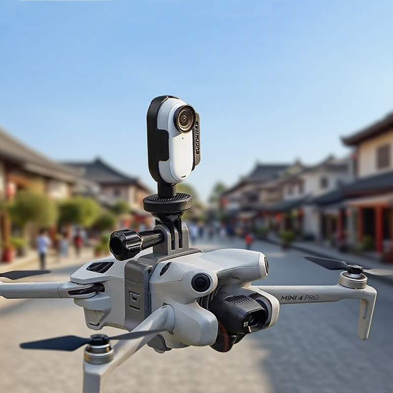 Dji Drone Mini 4 Pro - حامل كاميرا رياضي لـ Gopro /insta360