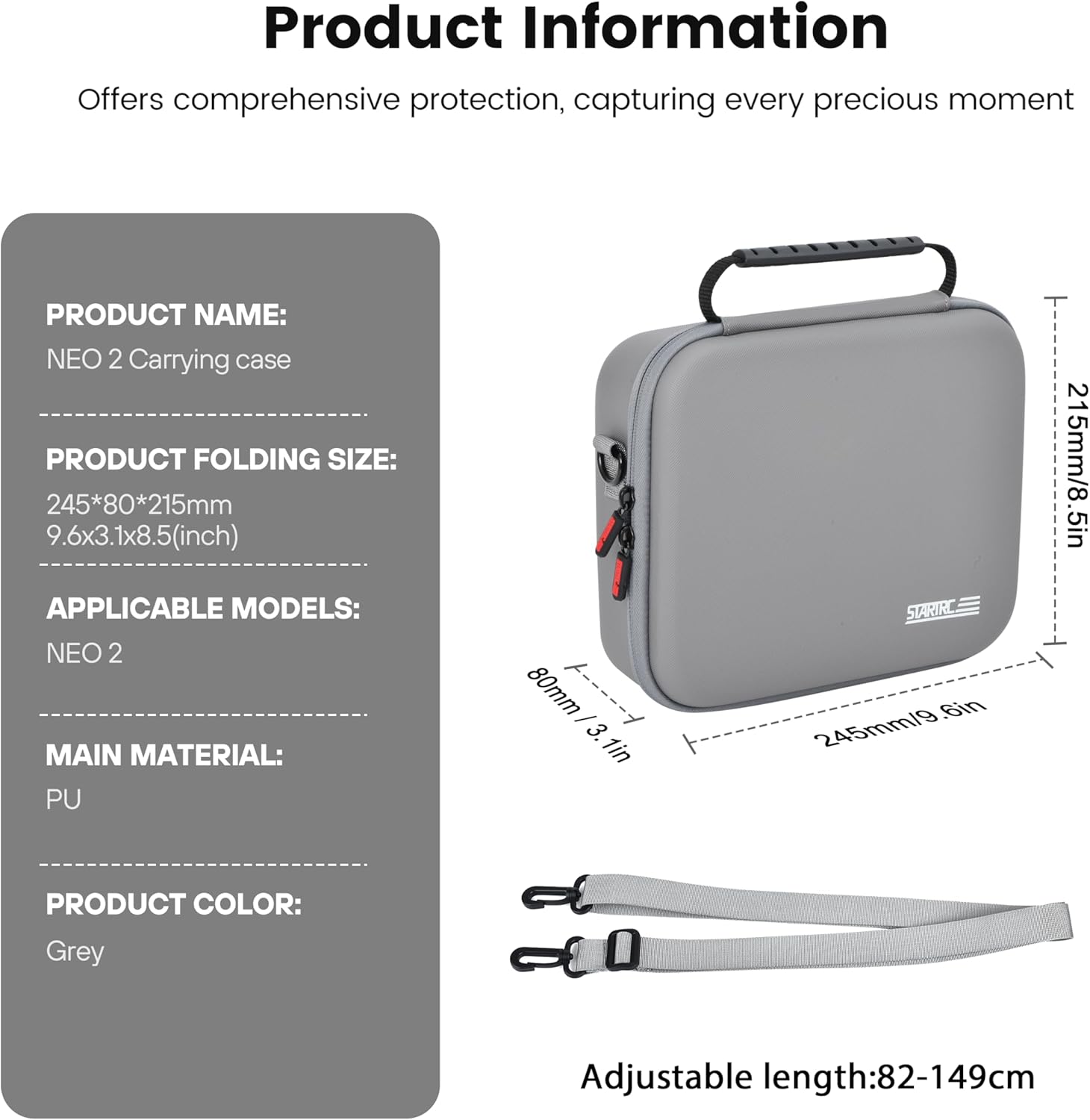 STARTRC Neo 2 حقيبة كتف محمولة - مراجعة Drone Battery Bag وسعره