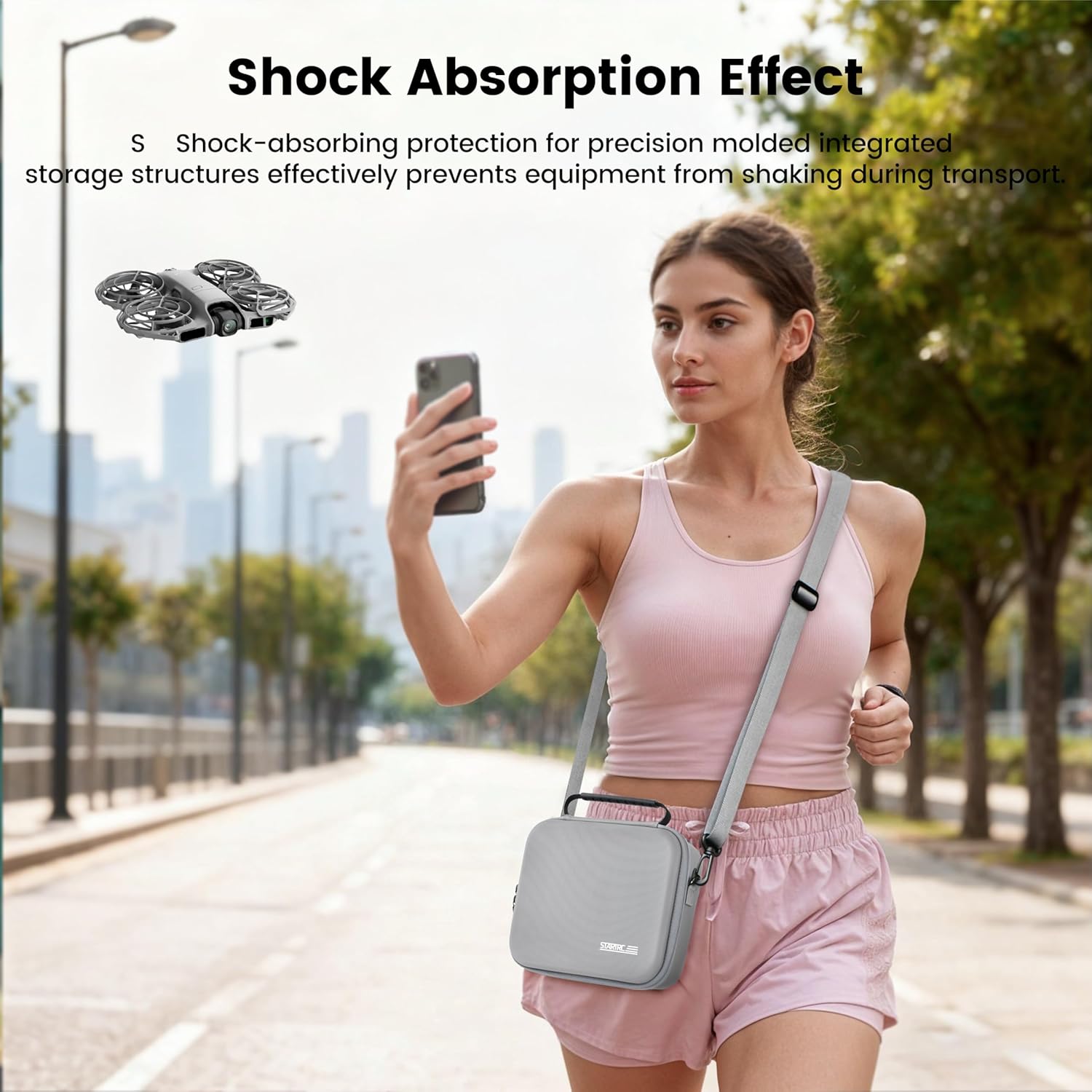 STARTRC Neo 2 حقيبة كتف محمولة - مراجعة Drone Battery Bag وسعره