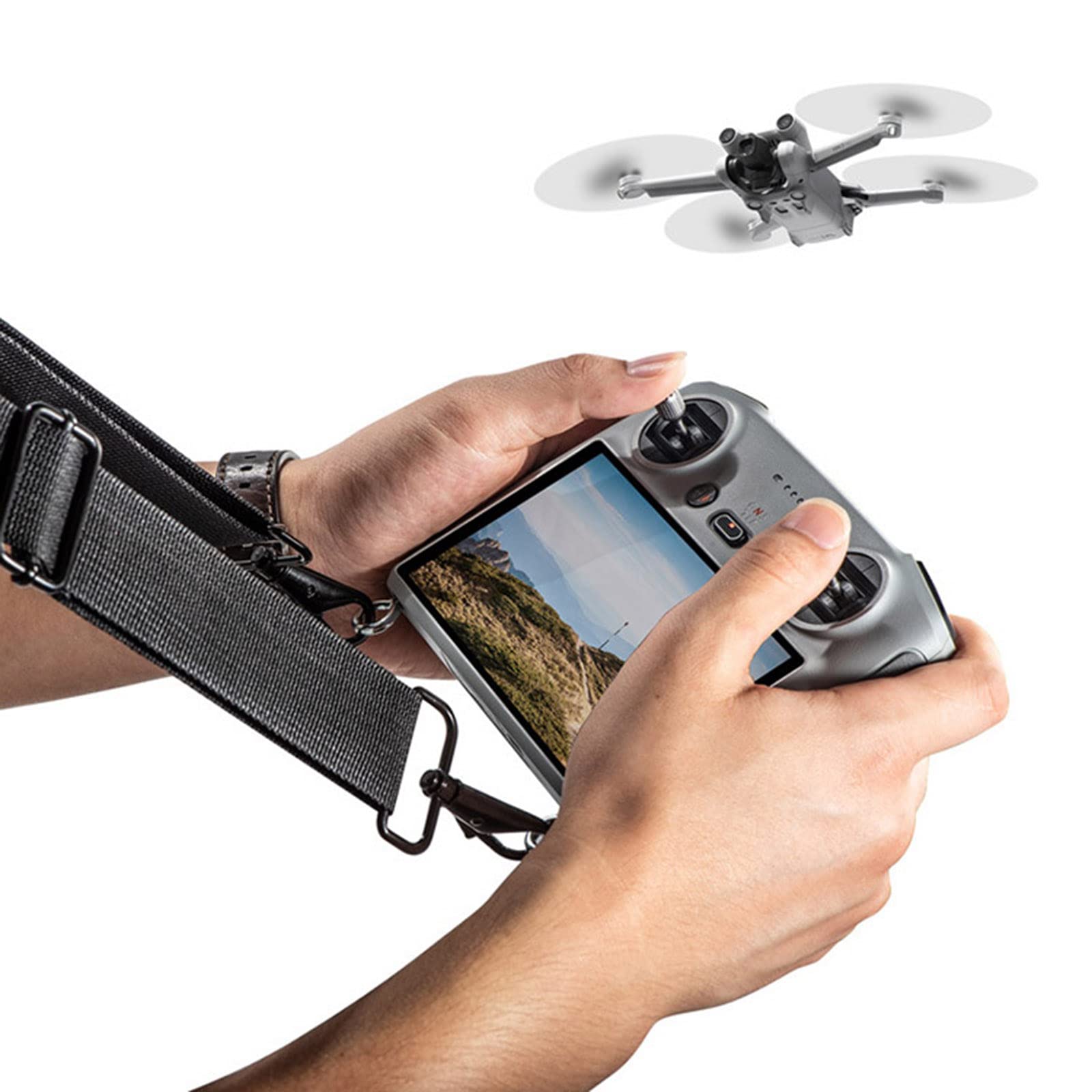 حزام رقبة بحبل لملحقات وحدة ال - مراجعة Dji Drone Mini 4 Pro وسعره