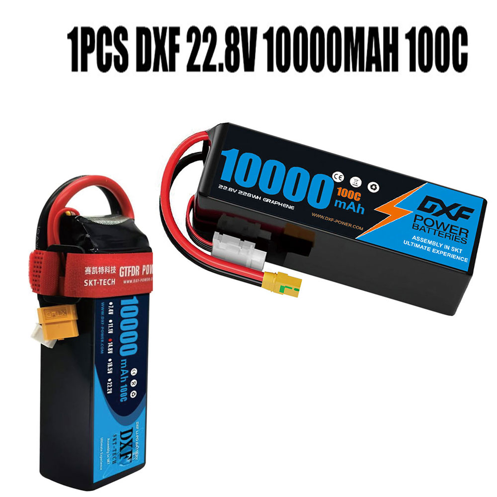 DXF 6S يبو بطارية 10000mAh 22. - مراجعة Drone Battery 6S وسعره
