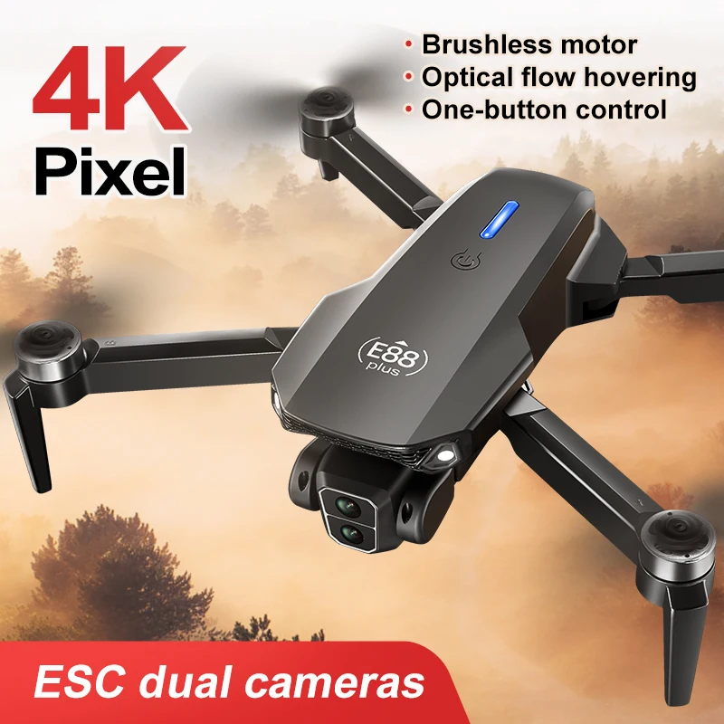 طائرة بدون طيار E88 Plus Quadc - مراجعة Drone Battery Box وسعره