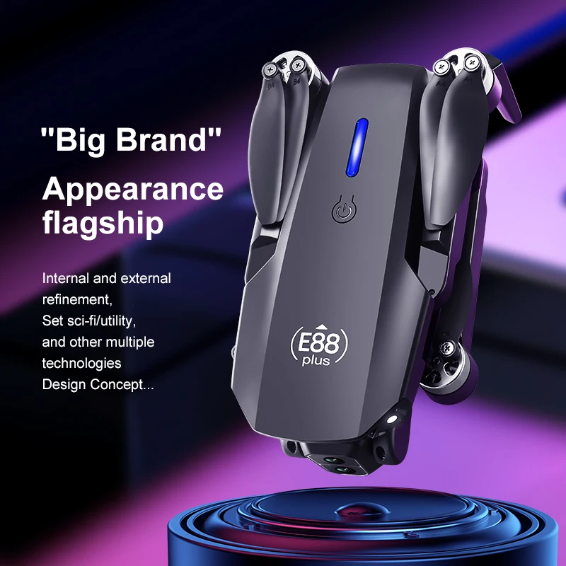 طائرة بدون طيار E88 Plus Quadc - مراجعة Drone Battery Box وسعره