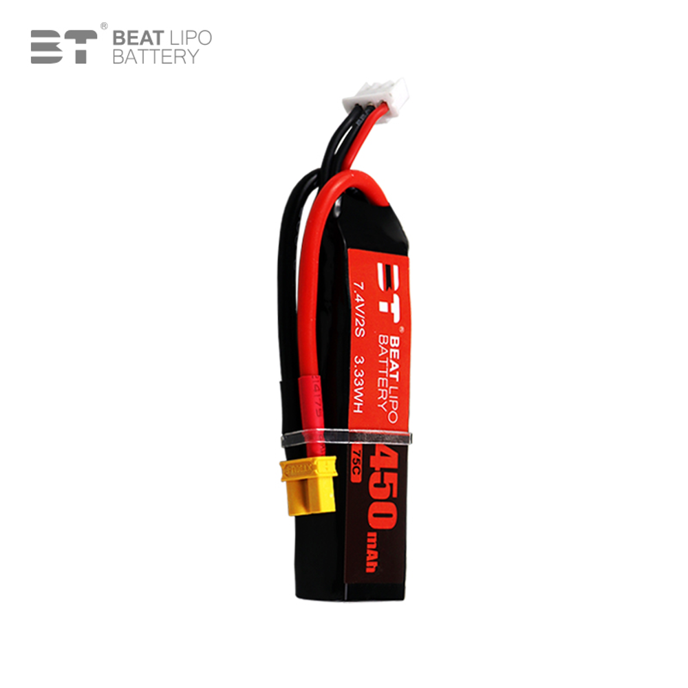 BEAT 2S 7.4 فولت 450 مللي أمبي - مراجعة Drone Battery Li-Ion وسعره