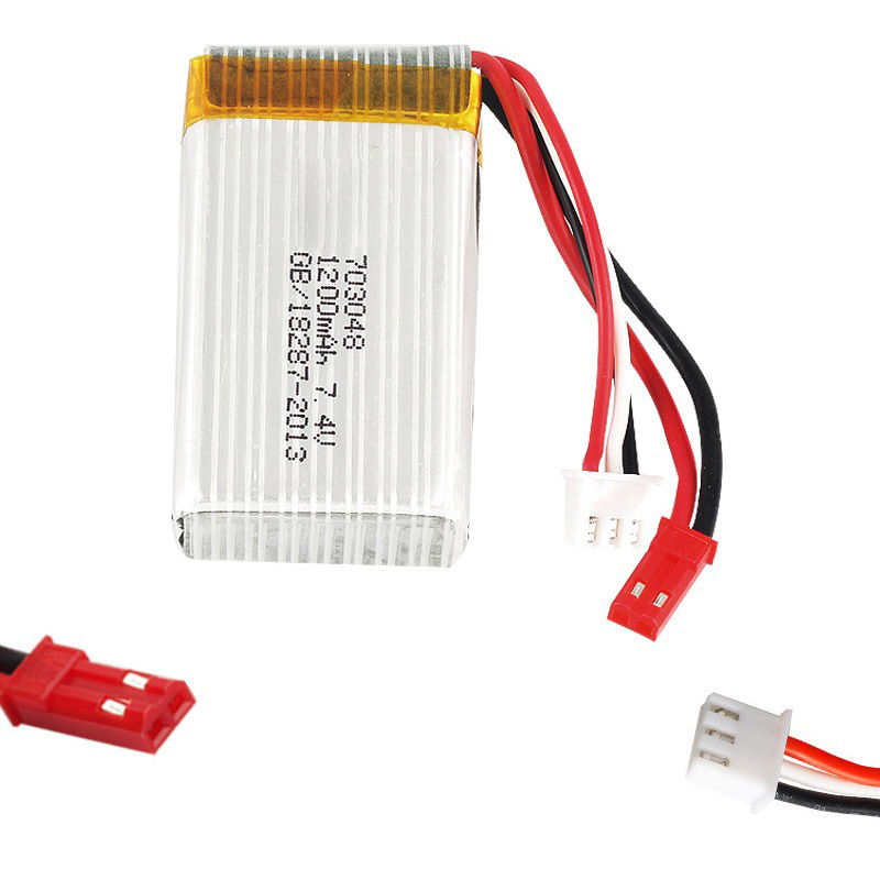 بطارية ليبو 2S 7.4 فولت 1200 م - مراجعة Drone Battery Li-Ion وسعره
