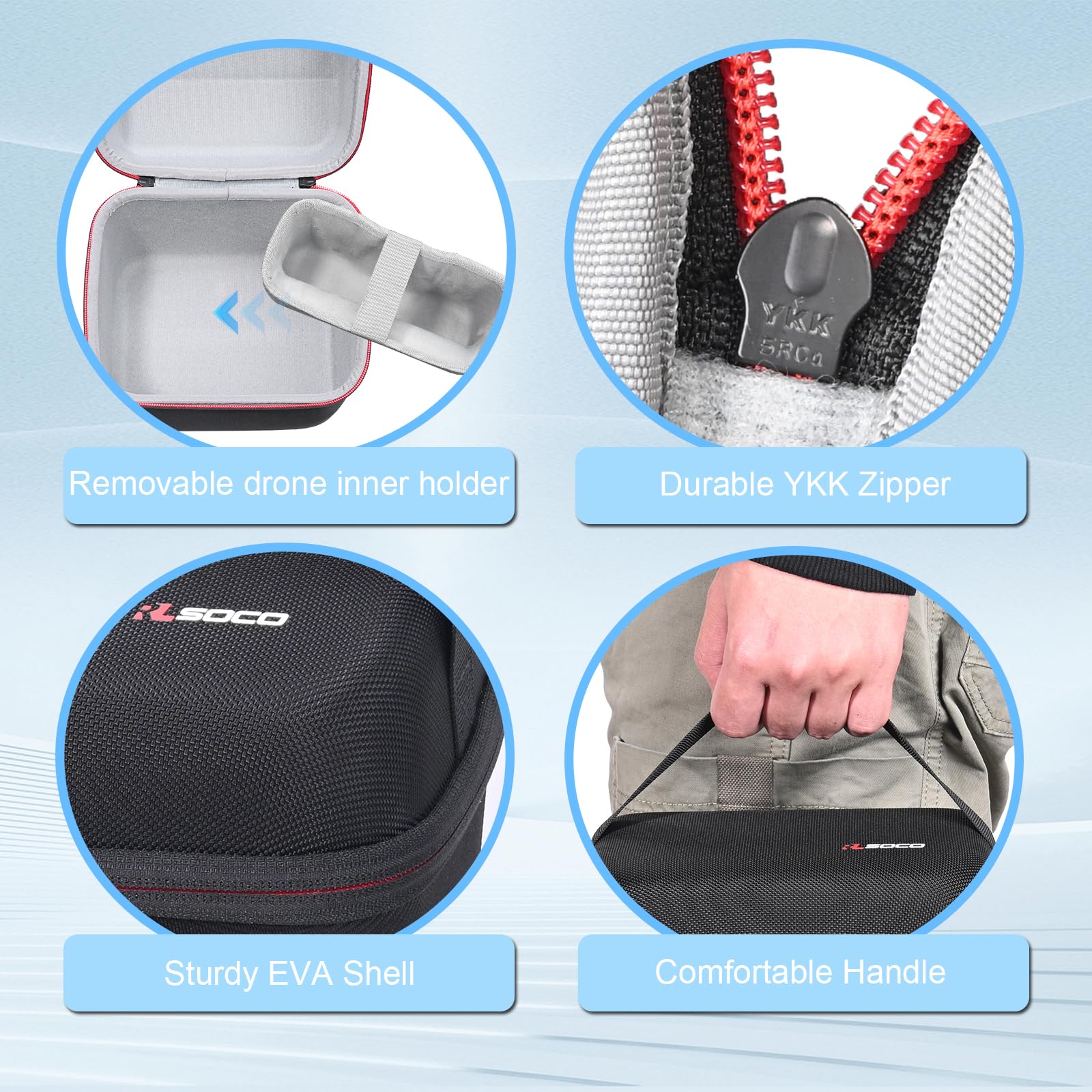 حقيبة محمولة لـ DJI Neo 2 Fly  - مراجعة Drone Battery Bag وسعره