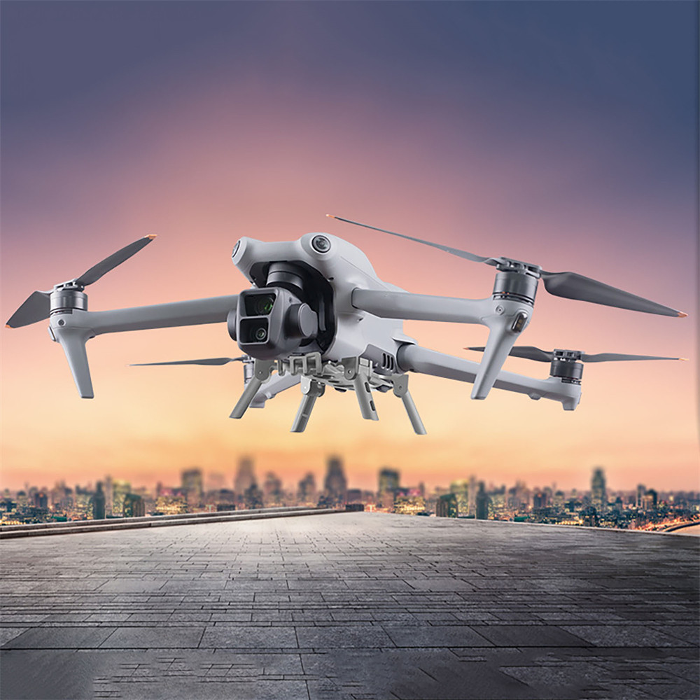 رمادي طوي الهبوط ل DJI الهواء  - مراجعة Dji Drone Air 3 وسعره