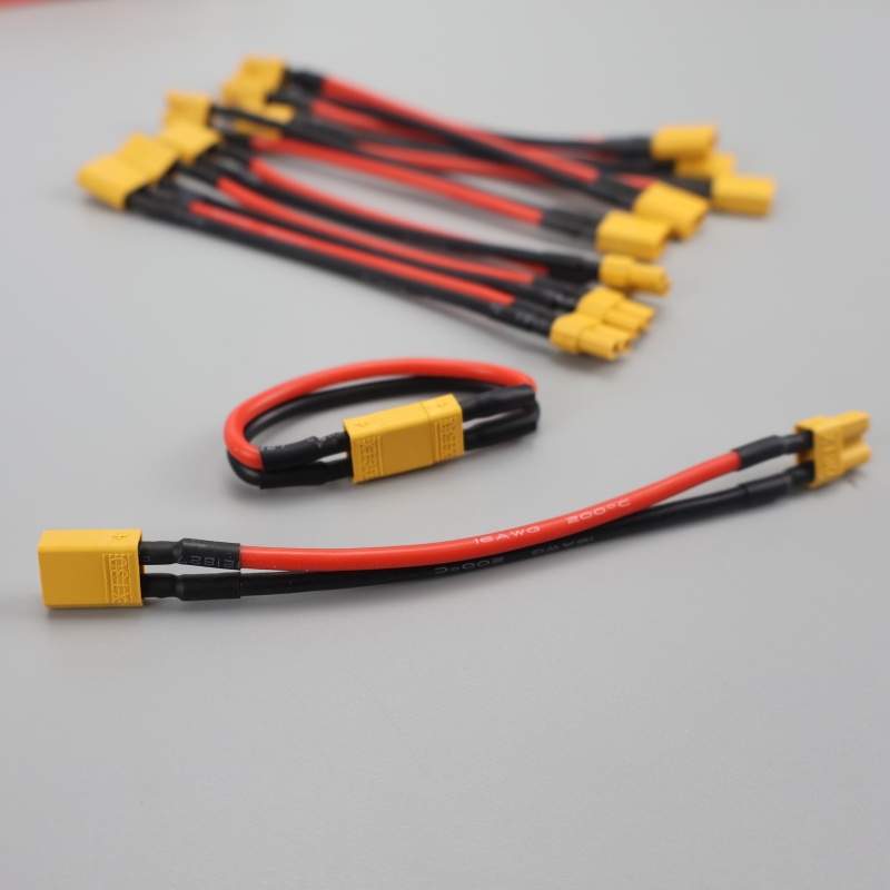 كابل طاقة XT30 ذكر إلى أنثى 16 - مراجعة Drone Battery Plate وسعره