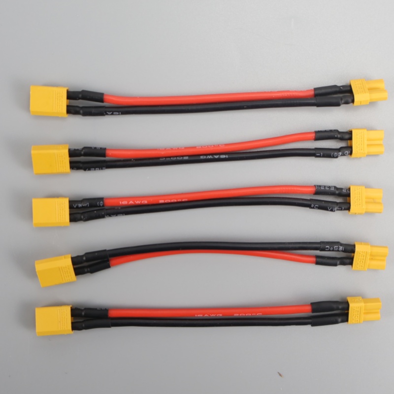 كابل طاقة XT30 ذكر إلى أنثى 16 - مراجعة Drone Battery Plate وسعره