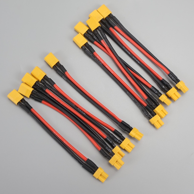 كابل طاقة XT30 ذكر إلى أنثى 16 - مراجعة Drone Battery Plate وسعره